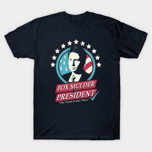 Fox Mulder for President T-Shirt